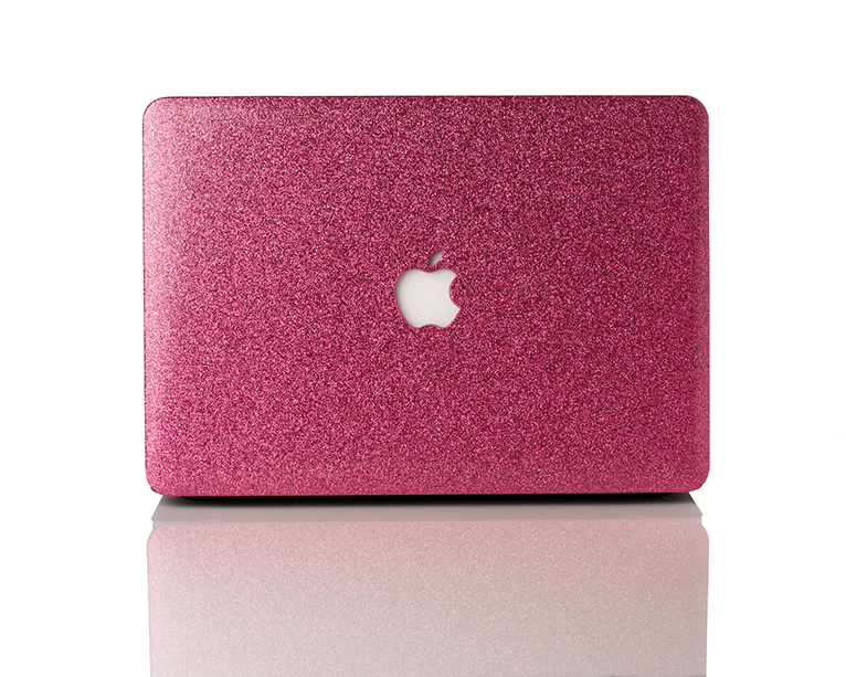 Pinkberry Glitter MacBook Case Chic Geeks