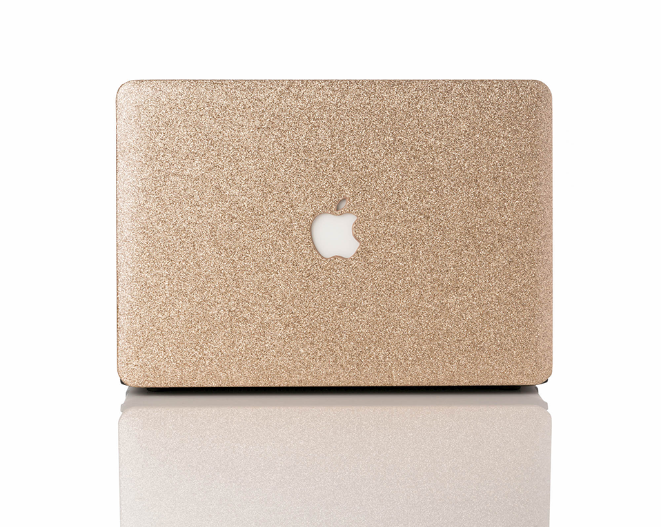Champagne Glitter MacBook Case – Chic Geeks