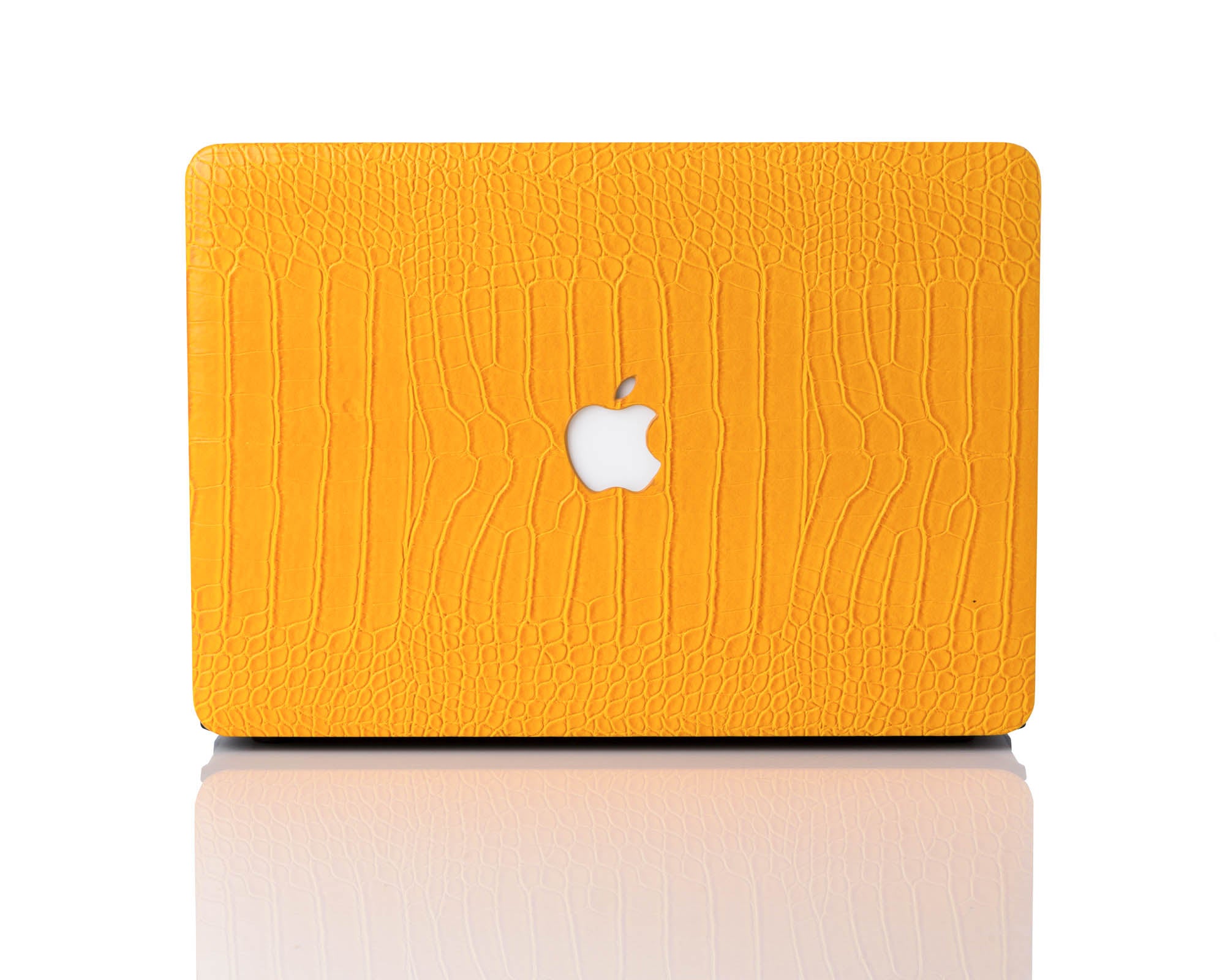 Canary Faux Crocodile MacBook Case