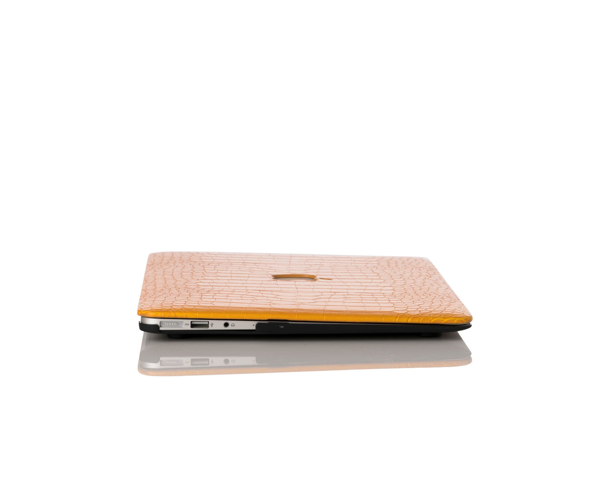 Canary Faux Crocodile MacBook Case