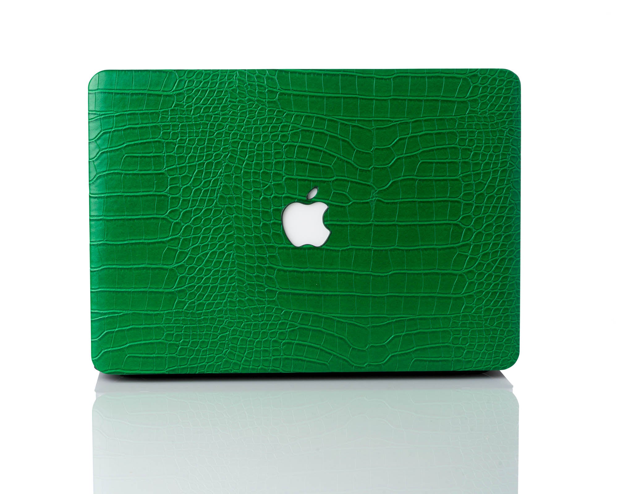 Emerald Faux Crocodile MacBook Case – Chic Geeks