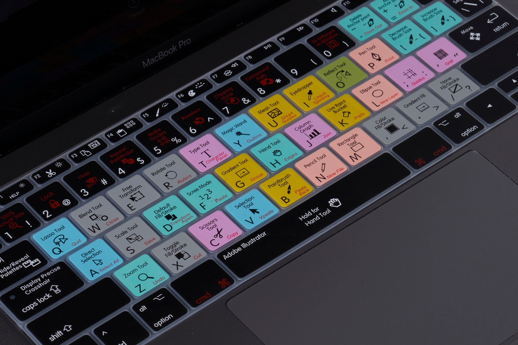 Adobe Illustrator Shortcuts Keyboard Cover – Chic Geeks
