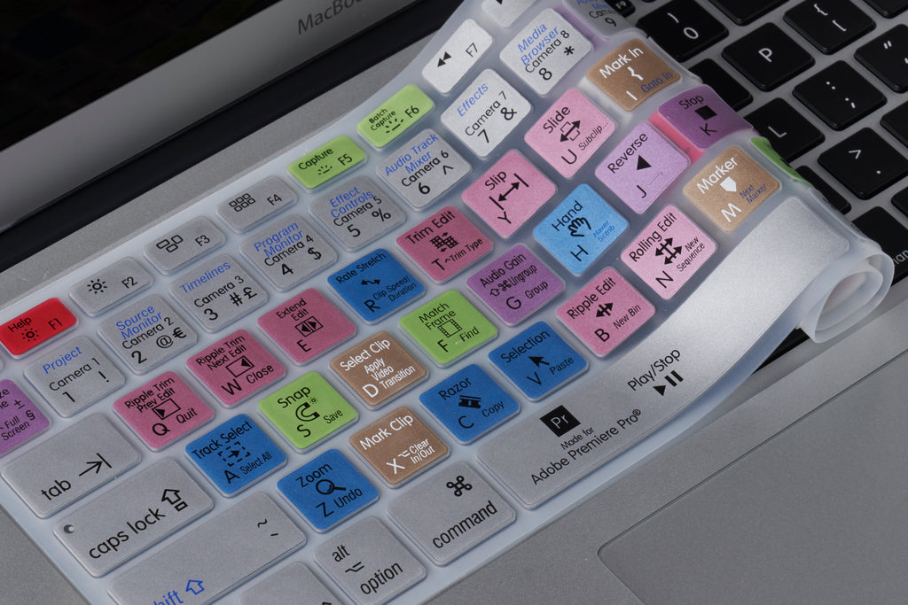 Chic Geeks’ keyboard covers are gorgeous and made from silicone material that protects from dust and spills. The covers are made from a thin, flexible, silicone material and they are durable and washable by hand. // MacBook keyboard cover, silicone keyboa