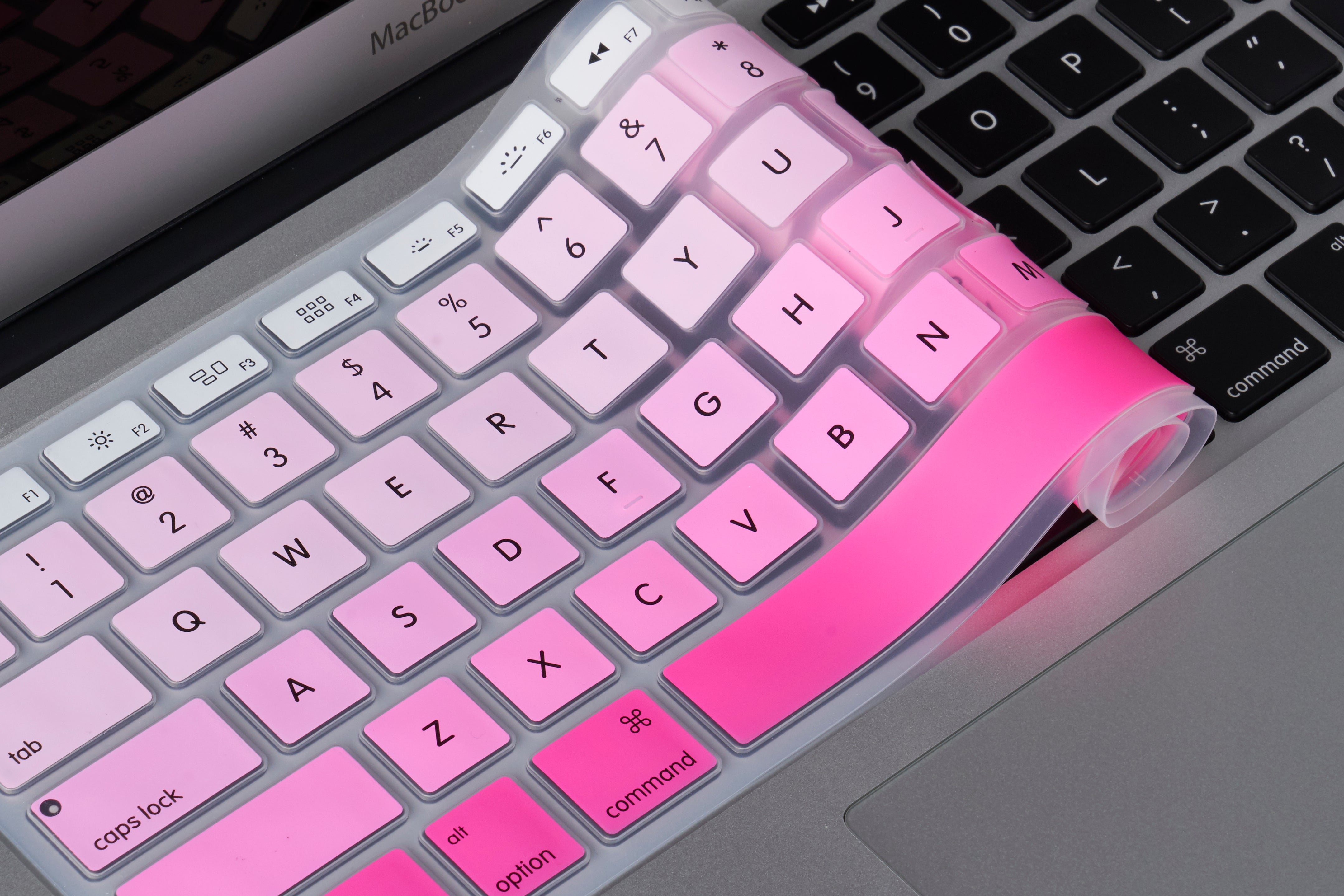 Light Pink Computer Keyboard Risers Pink Computer Keyboards