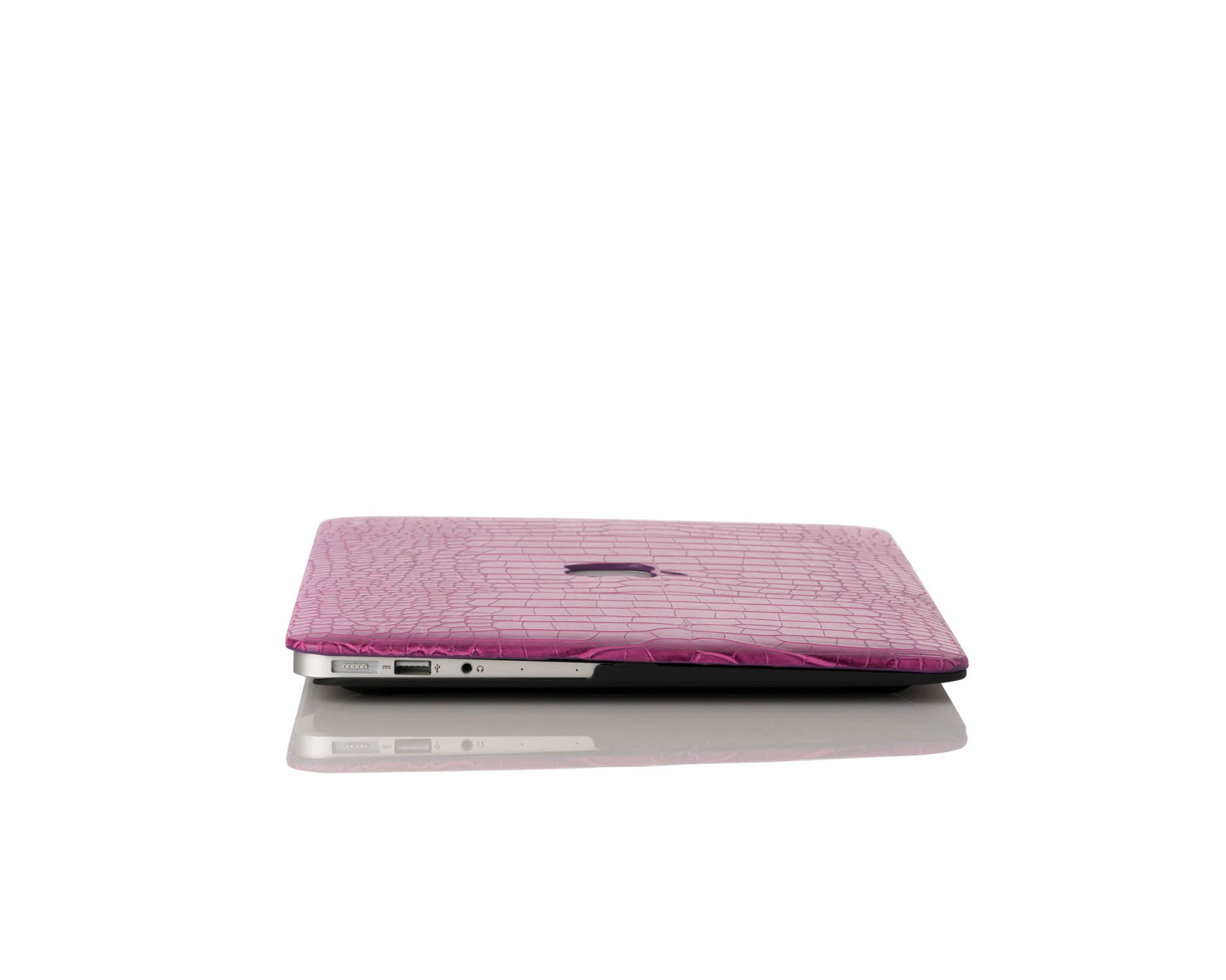 Orchid Faux Crocodile MacBook Case – Chic Geeks