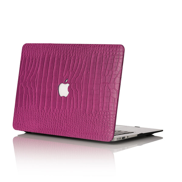 Orchid Faux Crocodile MacBook Case – Chic Geeks