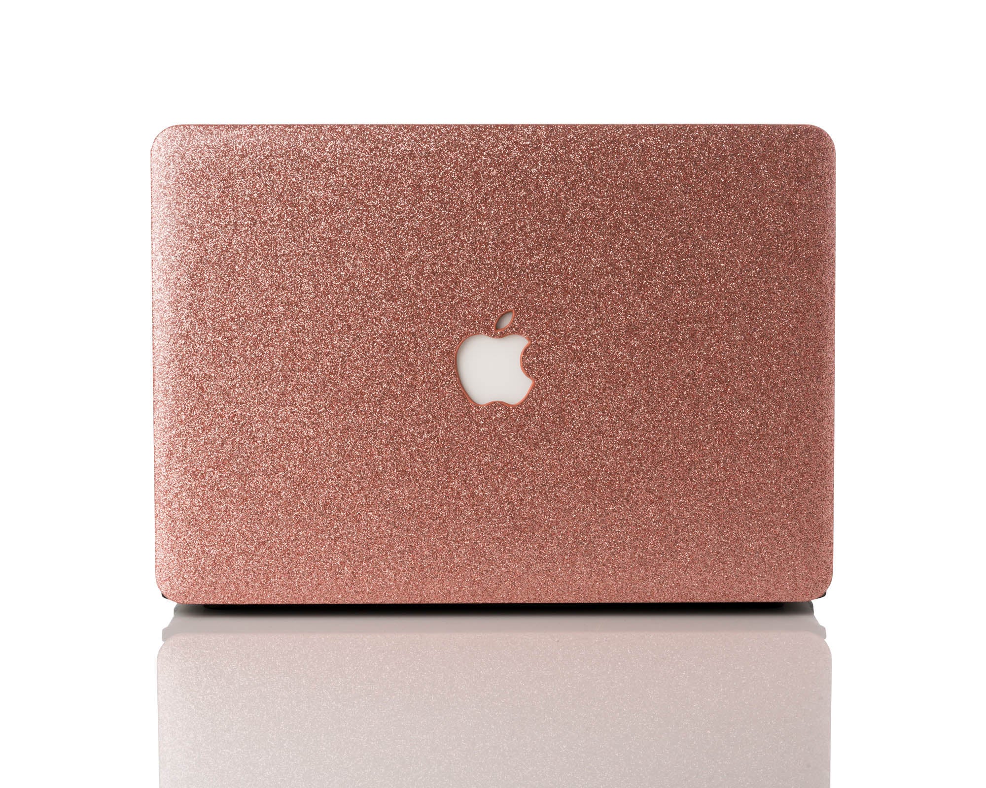 Rose Gold Glitter MacBook Case – Chic Geeks - Main Image