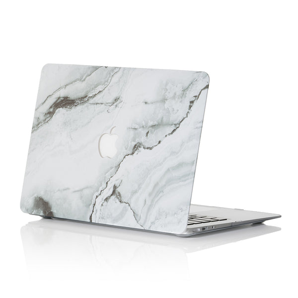 Grey Marble MacBook Case – Chic Geeks - Main Image