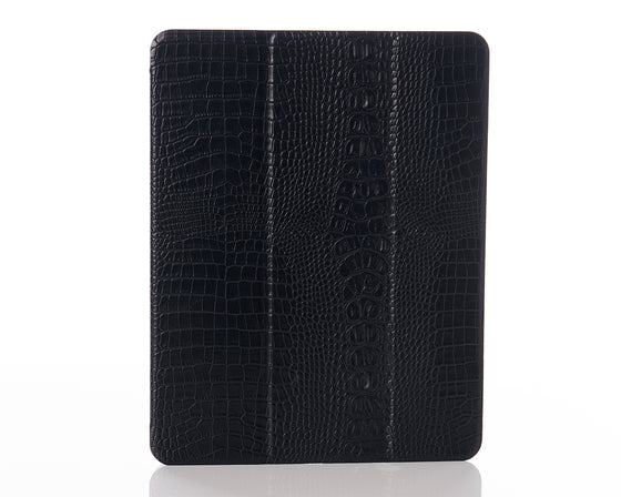 Black Faux Crocodile 12.9-inch iPad Pro Case