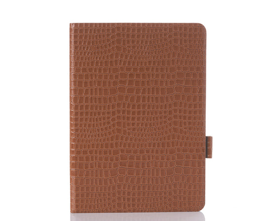 Brown Faux Crocodile iPad Case