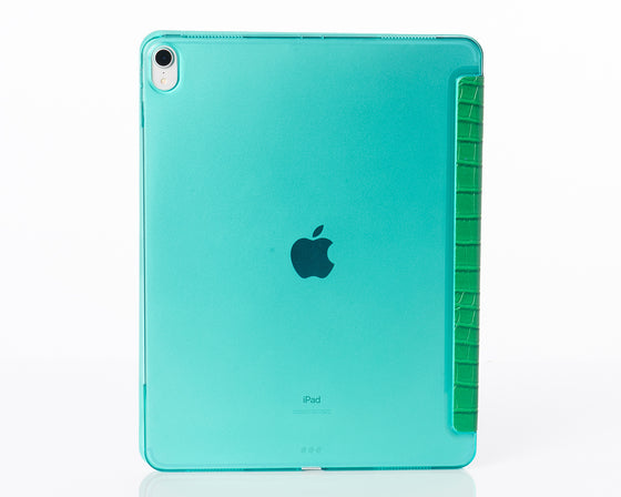 Emerald Faux Crocodile 12.9-inch iPad Pro Case