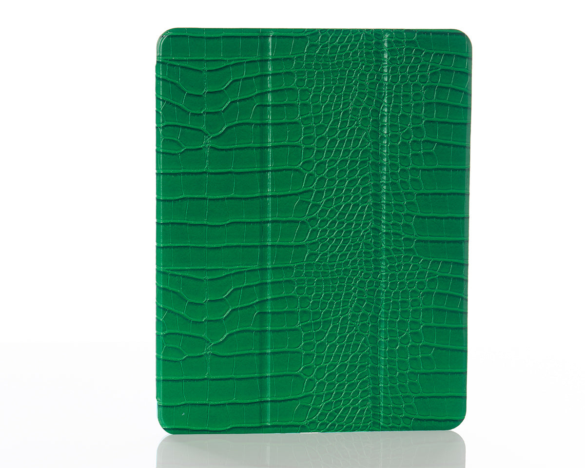 Emerald Faux Crocodile 12.9-inch iPad Pro Case - Thumbnail 2