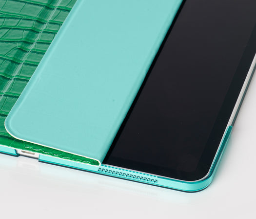 Emerald Faux Crocodile 12.9-inch iPad Pro Case