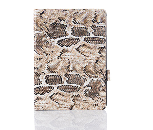 Brown Snakeskin iPad Case, iPad Pro 11” 2nd or 3rd or 4th Gen - Chic Geeks