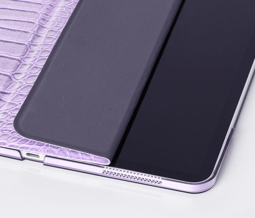 Lavender Faux Crocodile 12.9-inch iPad Pro Case