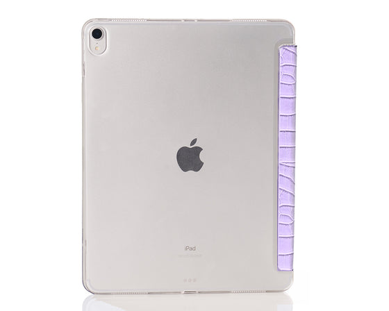 Lavender Faux Crocodile 12.9-inch iPad Pro Case